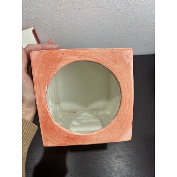 Red Country Cookie Barn Ceramic Cookie Jar with‎ Farm Animals Cow Pig Chicken - Picture 13 of 15